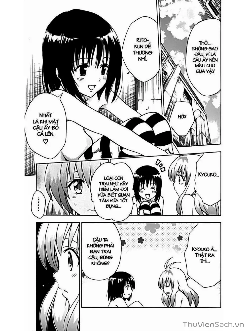 Truyện Tranh Bóng Tối Hoàng Kim - To Love Ru Darkness trang 8