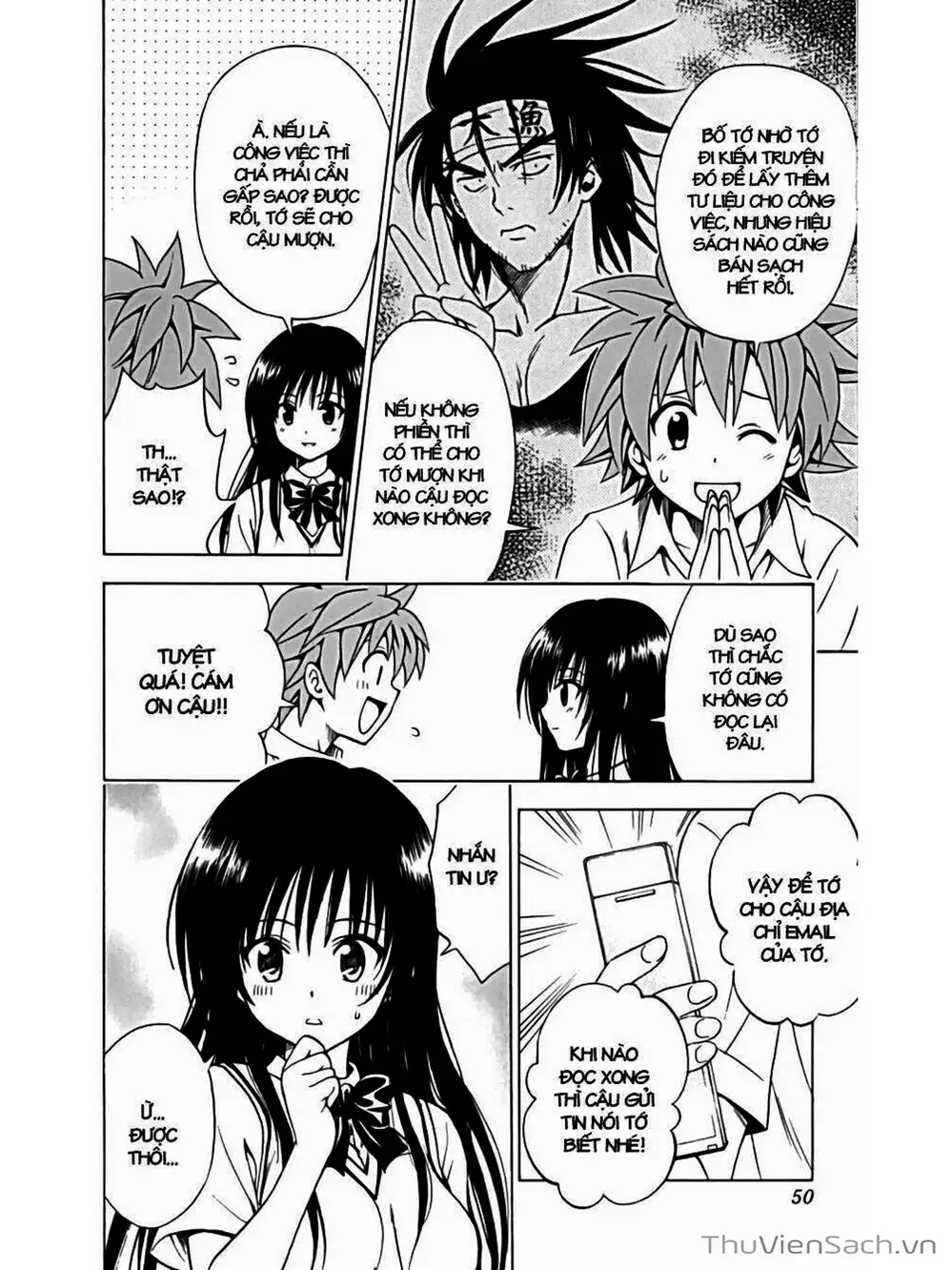 Truyện Tranh Bóng Tối Hoàng Kim - To Love Ru Darkness trang 8