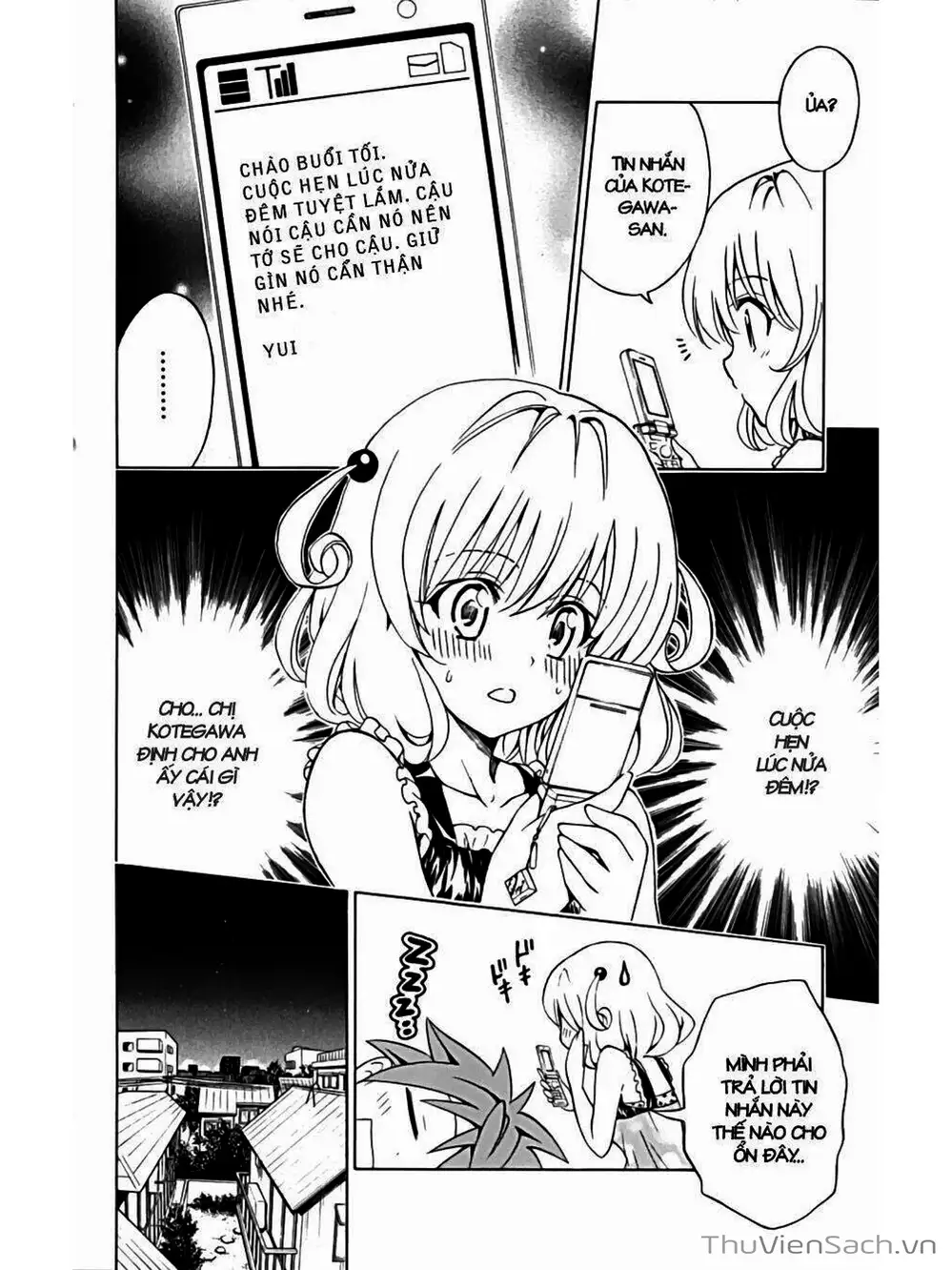 Truyện Tranh Bóng Tối Hoàng Kim - To Love Ru Darkness trang 8