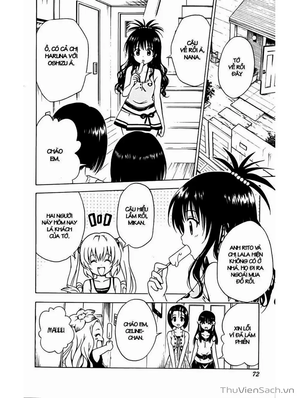 Truyện Tranh Bóng Tối Hoàng Kim - To Love Ru Darkness trang 8