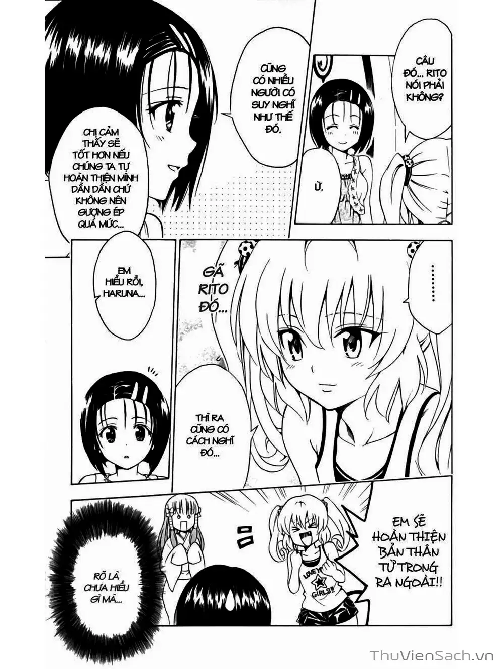 Truyện Tranh Bóng Tối Hoàng Kim - To Love Ru Darkness trang 8