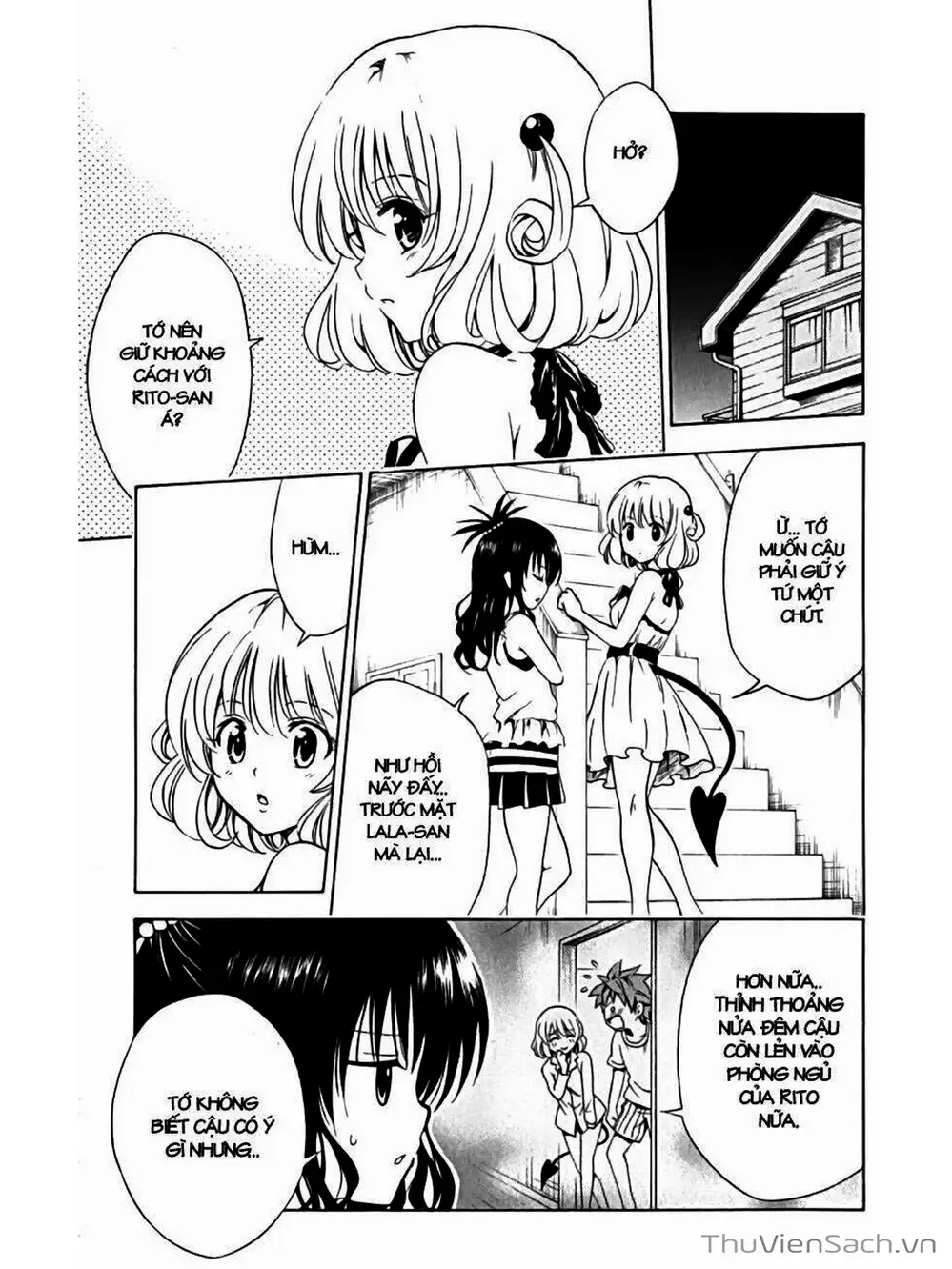 Truyện Tranh Bóng Tối Hoàng Kim - To Love Ru Darkness trang 8