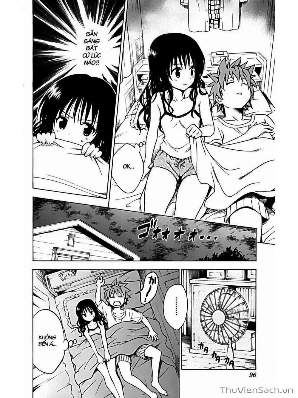 Truyện Tranh Bóng Tối Hoàng Kim - To Love Ru Darkness trang 8