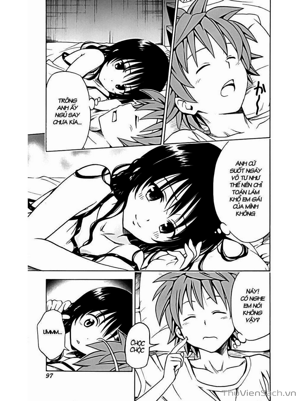 Truyện Tranh Bóng Tối Hoàng Kim - To Love Ru Darkness trang 8