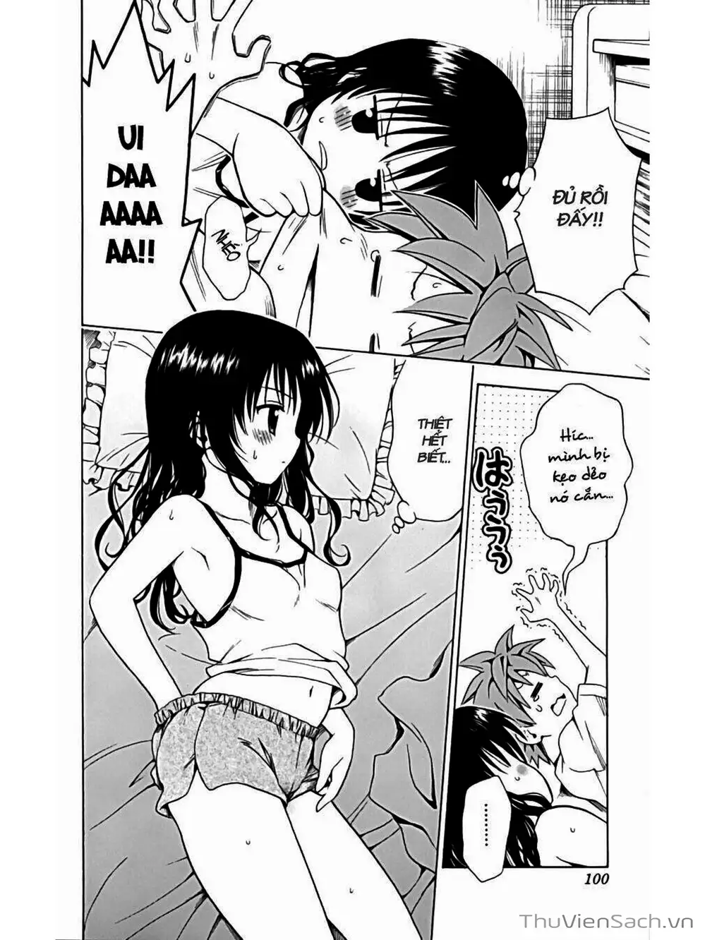 Truyện Tranh Bóng Tối Hoàng Kim - To Love Ru Darkness trang 8