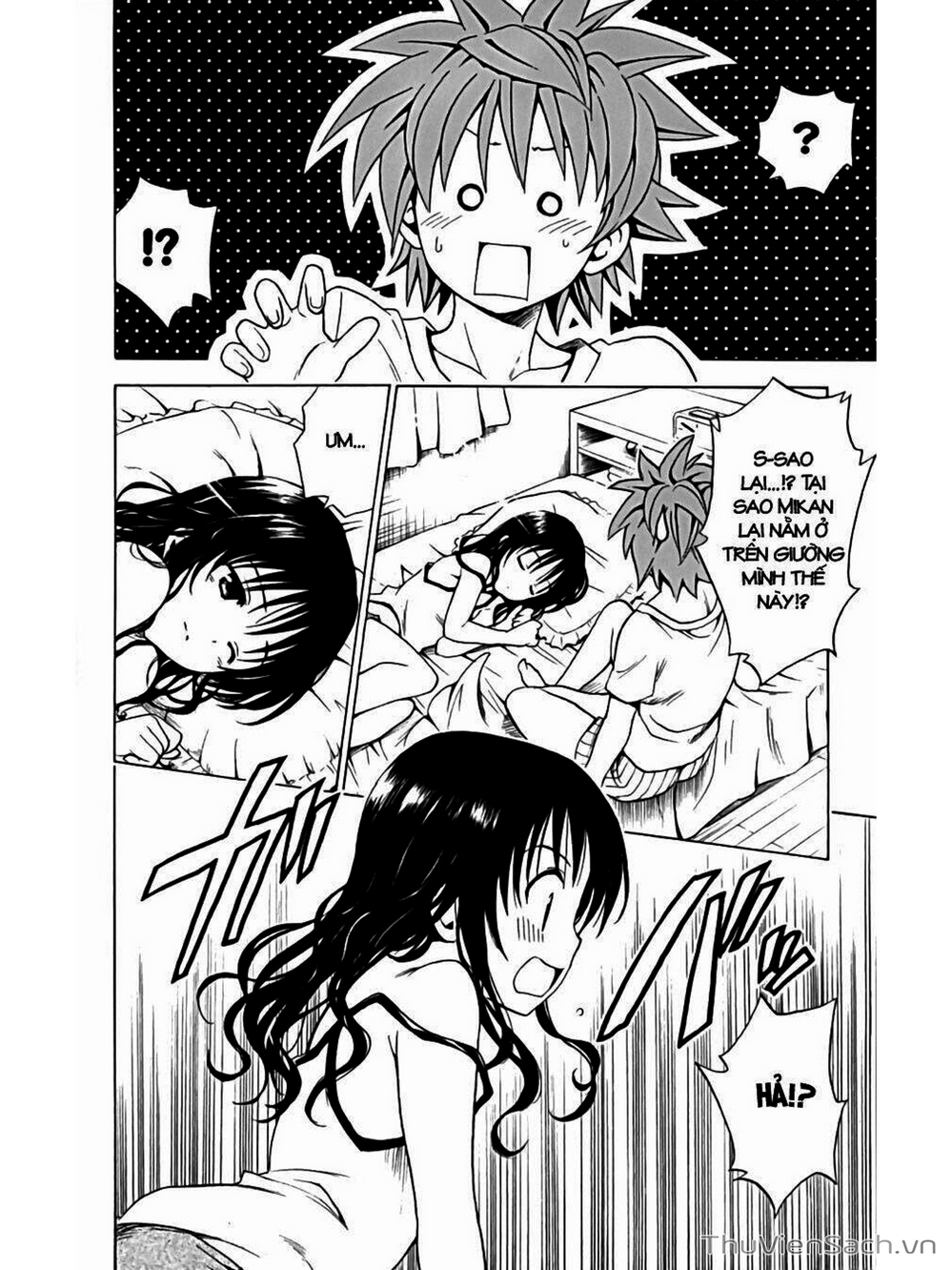 Truyện Tranh Bóng Tối Hoàng Kim - To Love Ru Darkness trang 8