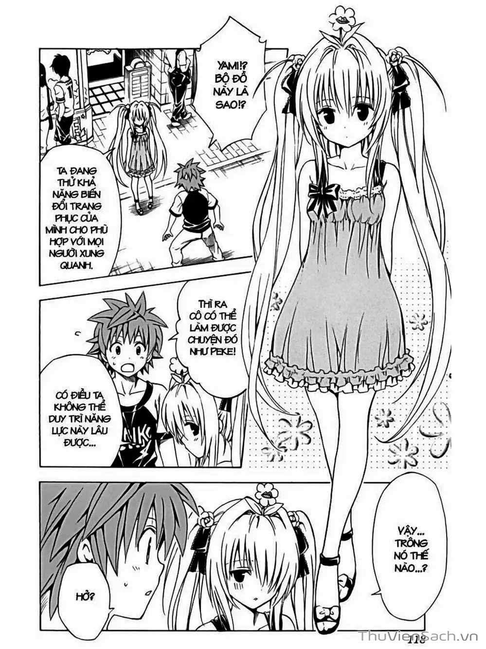 Truyện Tranh Bóng Tối Hoàng Kim - To Love Ru Darkness trang 8