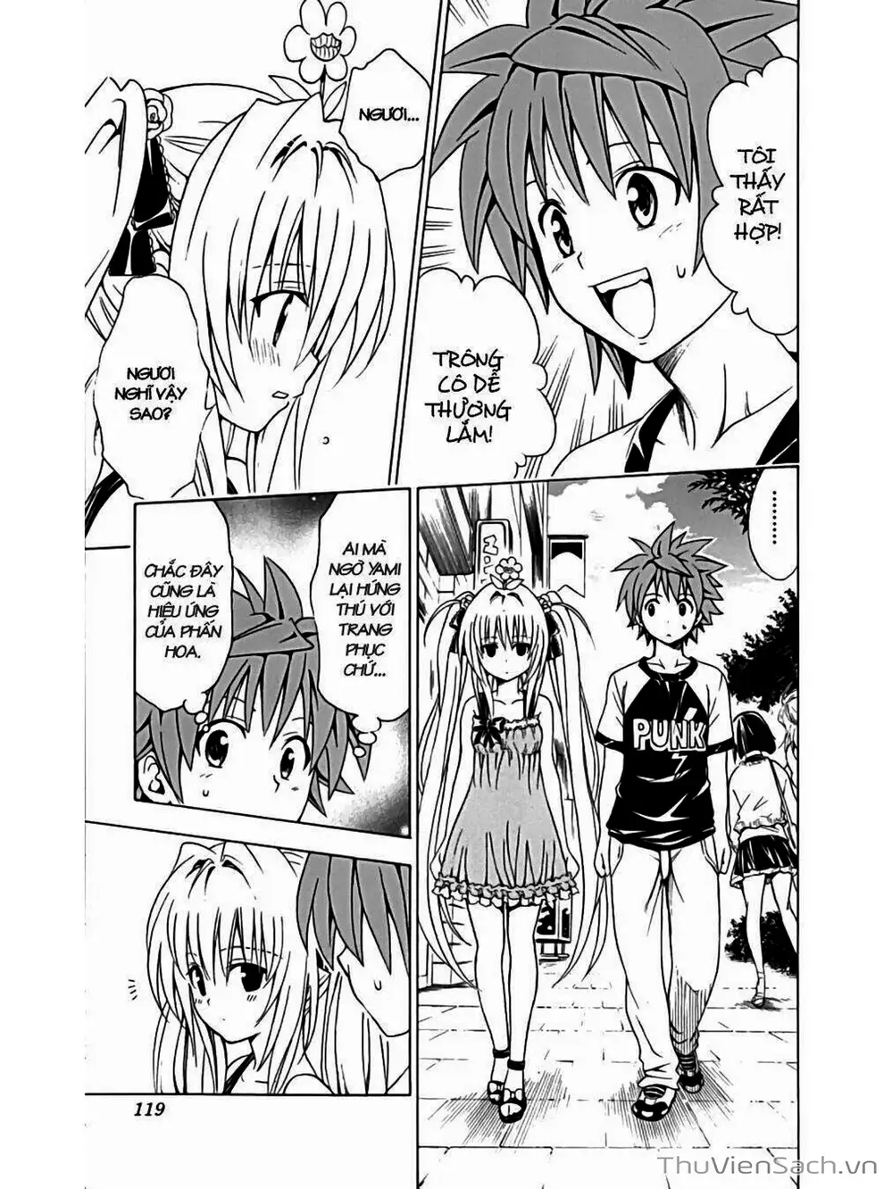 Truyện Tranh Bóng Tối Hoàng Kim - To Love Ru Darkness trang 8