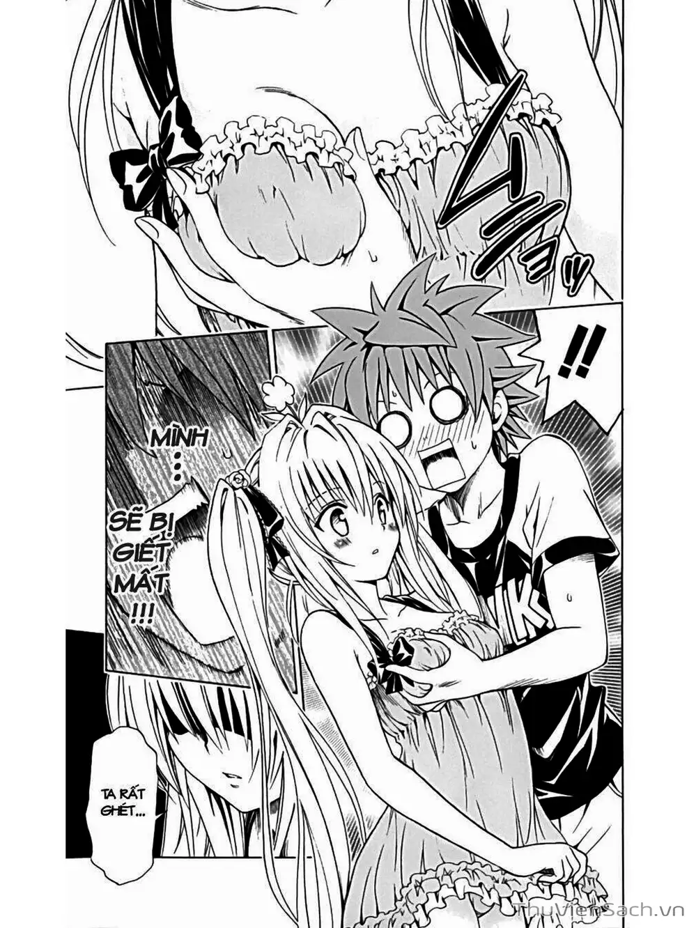 Truyện Tranh Bóng Tối Hoàng Kim - To Love Ru Darkness trang 8