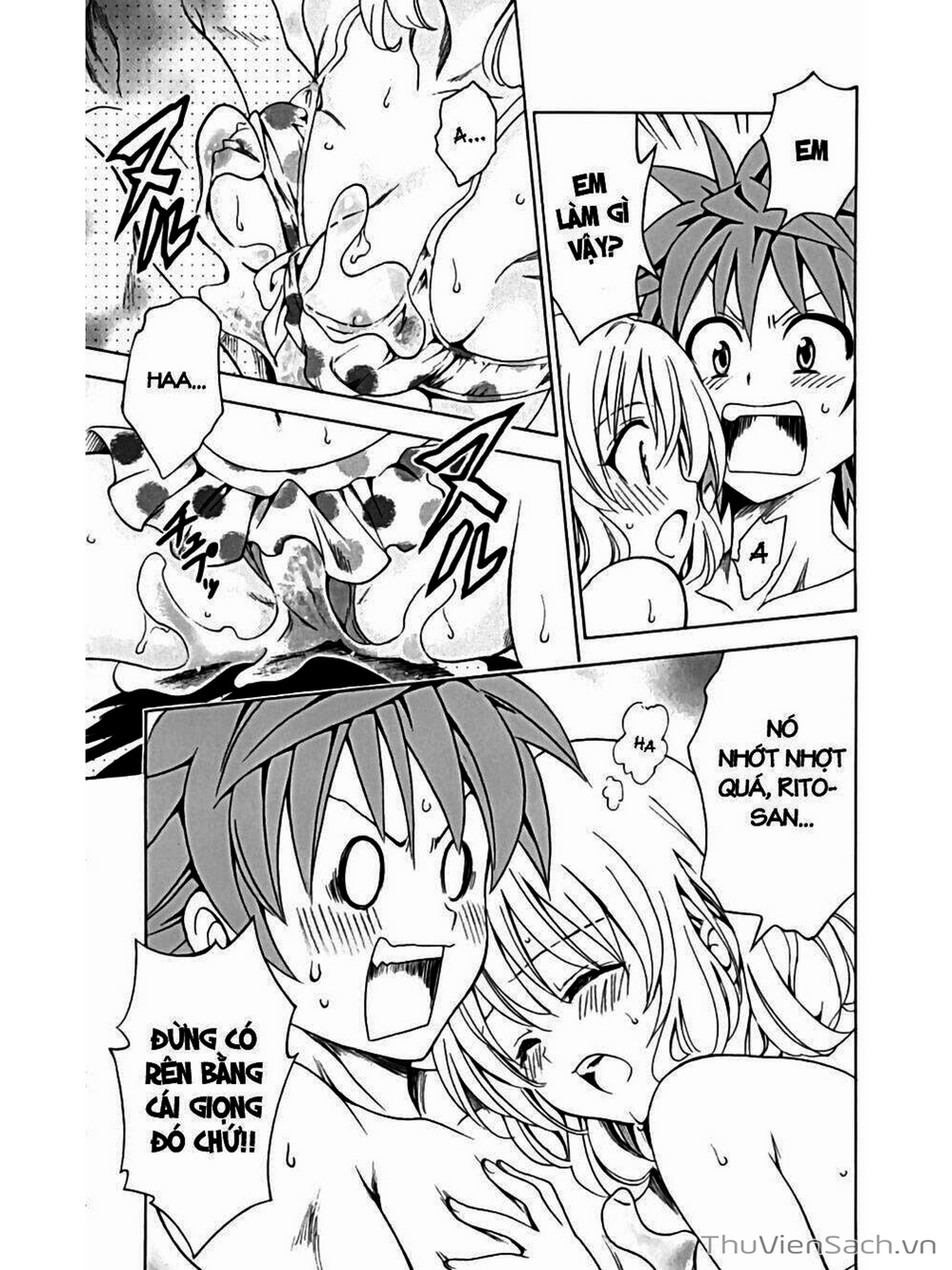 Truyện Tranh Bóng Tối Hoàng Kim - To Love Ru Darkness trang 8