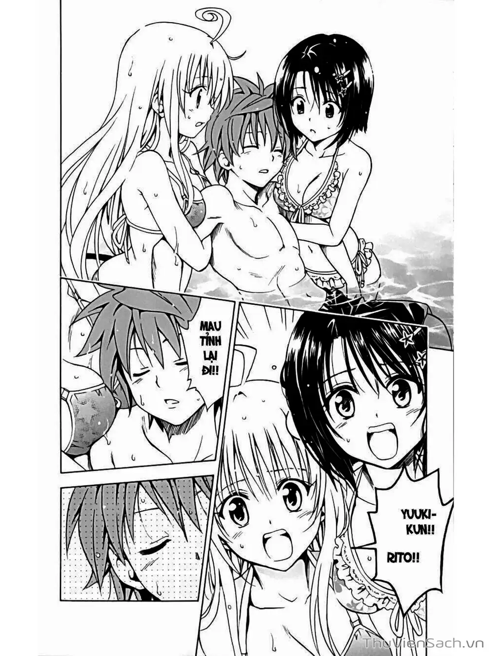 Truyện Tranh Bóng Tối Hoàng Kim - To Love Ru Darkness trang 8