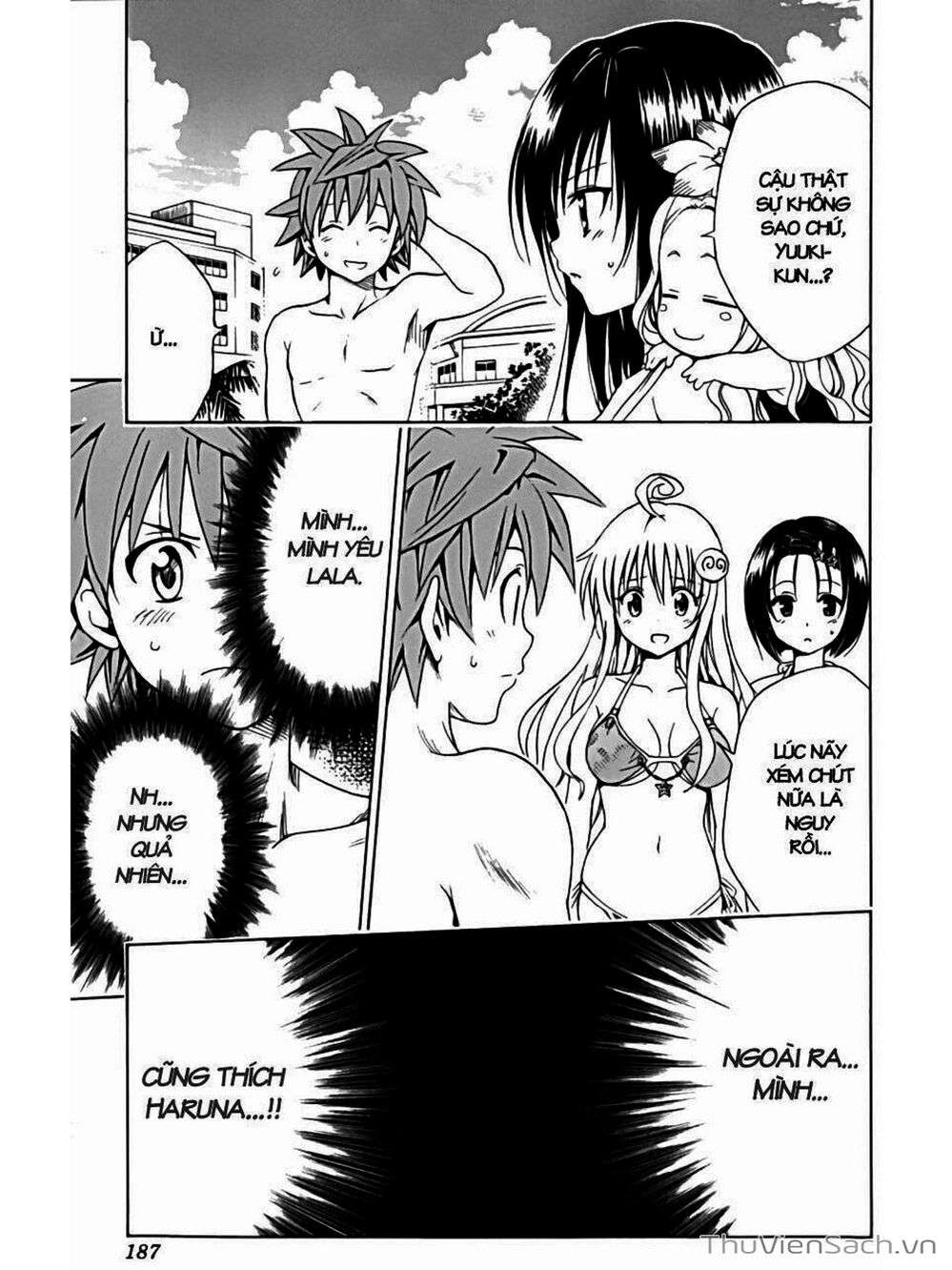 Truyện Tranh Bóng Tối Hoàng Kim - To Love Ru Darkness trang 8