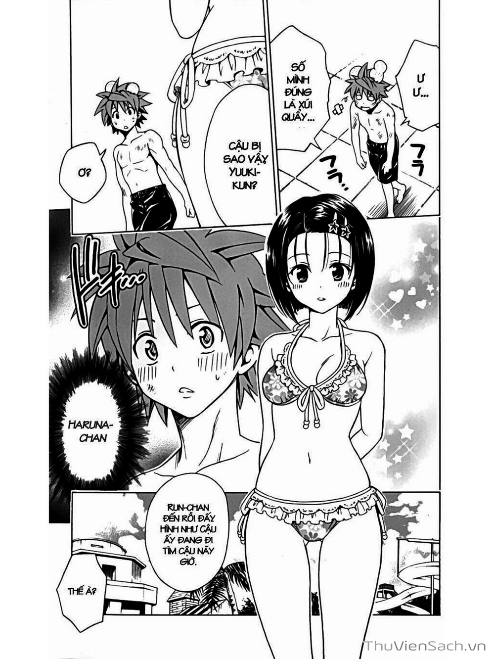 Truyện Tranh Bóng Tối Hoàng Kim - To Love Ru Darkness trang 3452