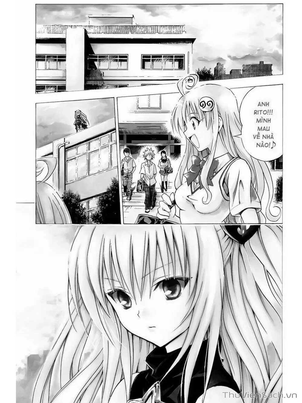 Truyện Tranh Bóng Tối Hoàng Kim - To Love Ru Darkness trang 8