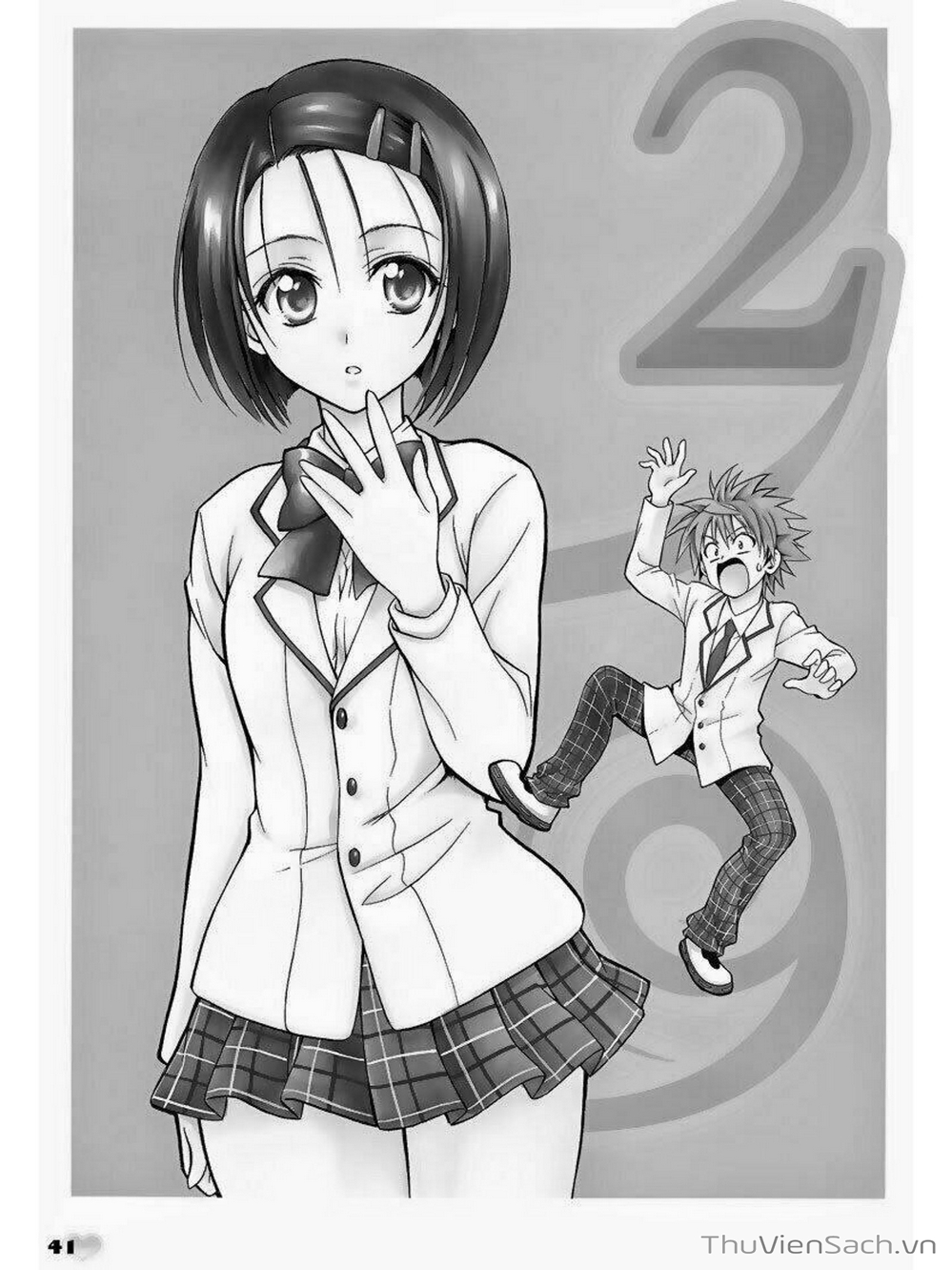 Truyện Tranh Bóng Tối Hoàng Kim - To Love Ru Darkness trang 8