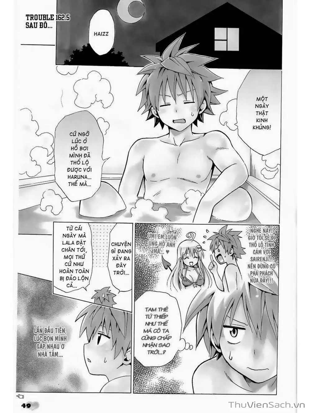 Truyện Tranh Bóng Tối Hoàng Kim - To Love Ru Darkness trang 8