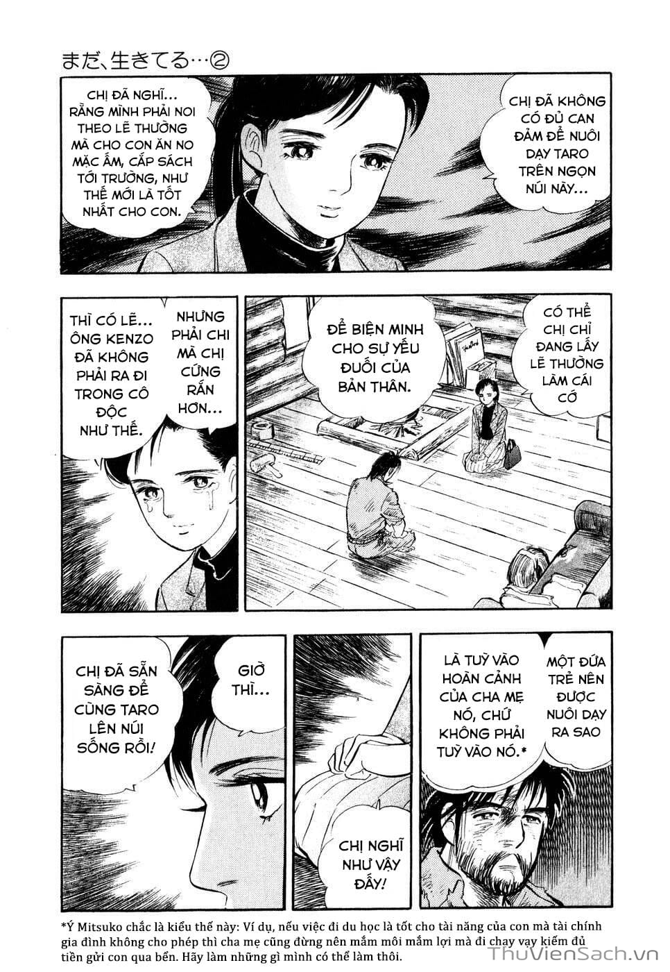 Truyện Tranh Tôi Vẫn Còn Sống trang 3