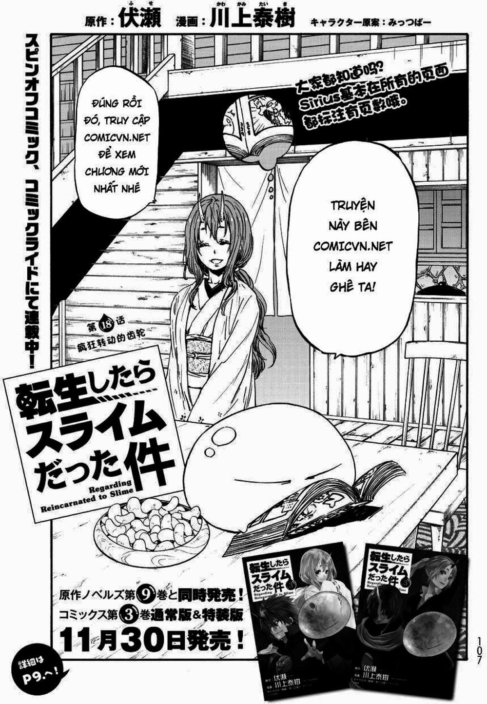 Truyện Tranh Tôi Đã Chuyển Sinh Thành Slime - Tensei Shitara Slime Datta Ken trang 6