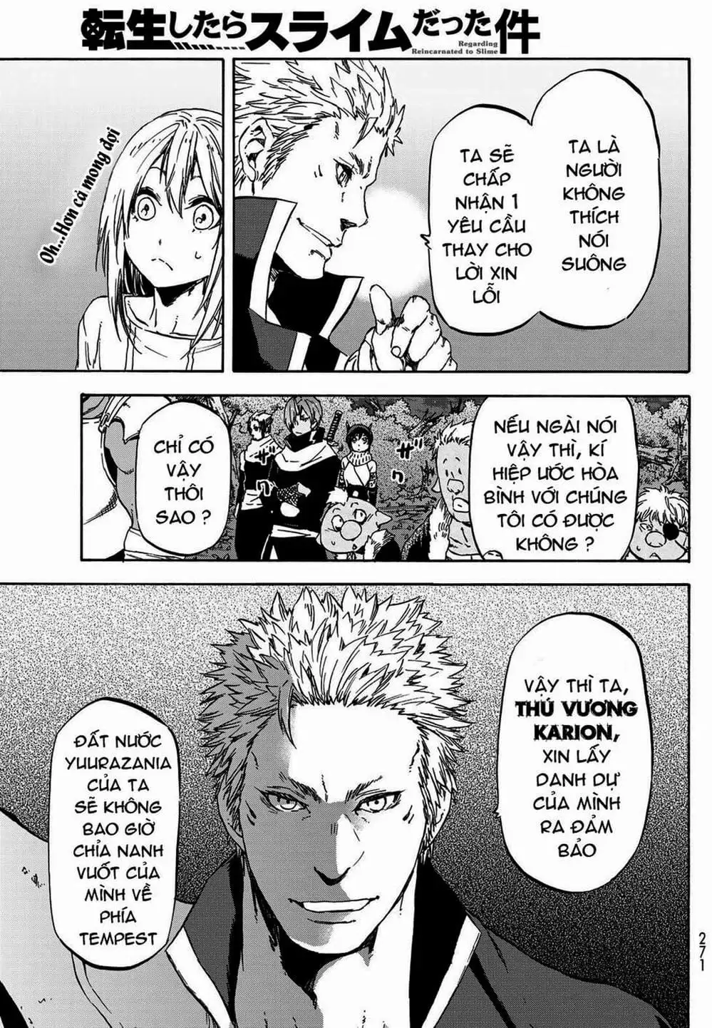 Truyện Tranh Tôi Đã Chuyển Sinh Thành Slime - Tensei Shitara Slime Datta Ken trang 6