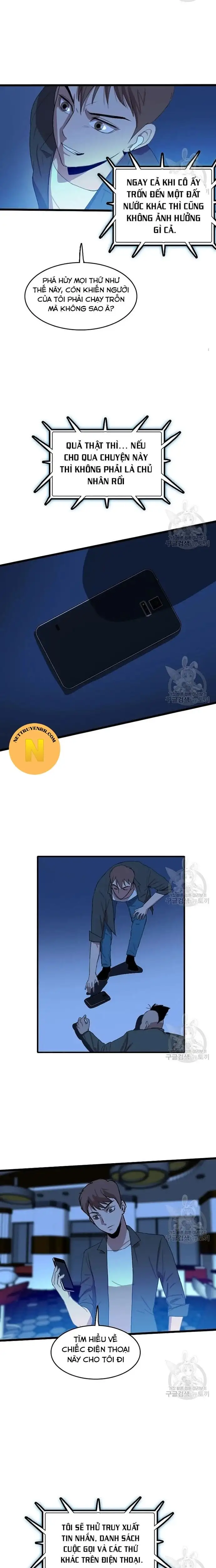Truyện Tranh Tôi Nhặt Được Điện Thoại Từ Thế Giới Khác trang 9