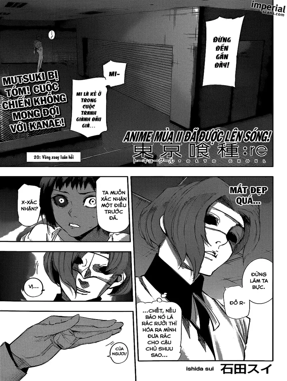 Truyện Tranh Ngạ Quỷ Tokyo - Tokyo Ghoul: Re trang 2