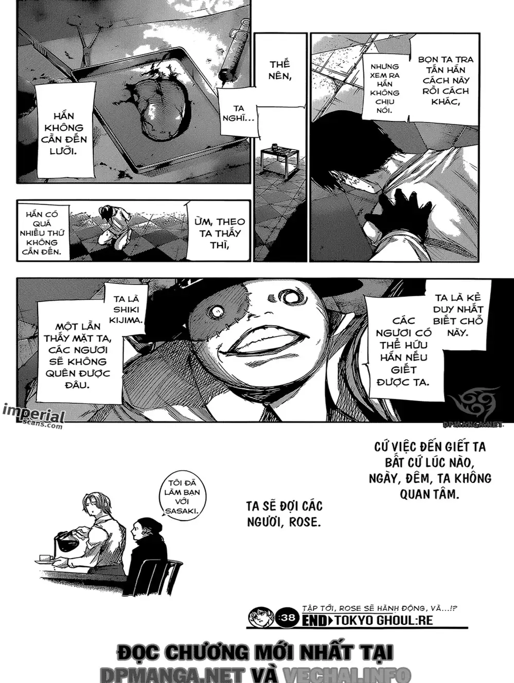 Truyện Tranh Ngạ Quỷ Tokyo - Tokyo Ghoul: Re trang 2