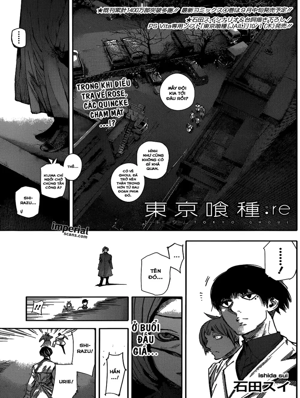 Truyện Tranh Ngạ Quỷ Tokyo - Tokyo Ghoul: Re trang 2