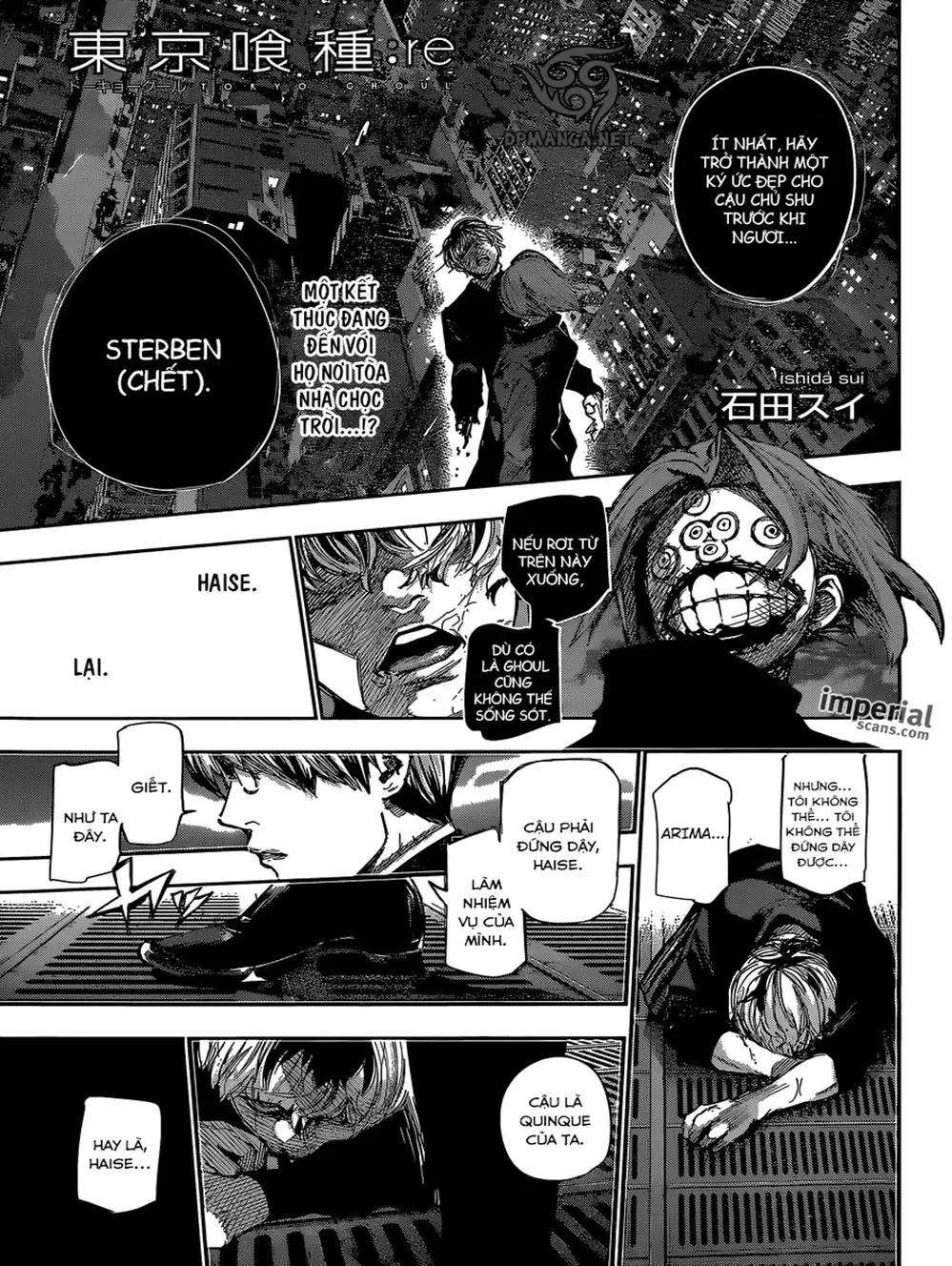Truyện Tranh Ngạ Quỷ Tokyo - Tokyo Ghoul: Re trang 2