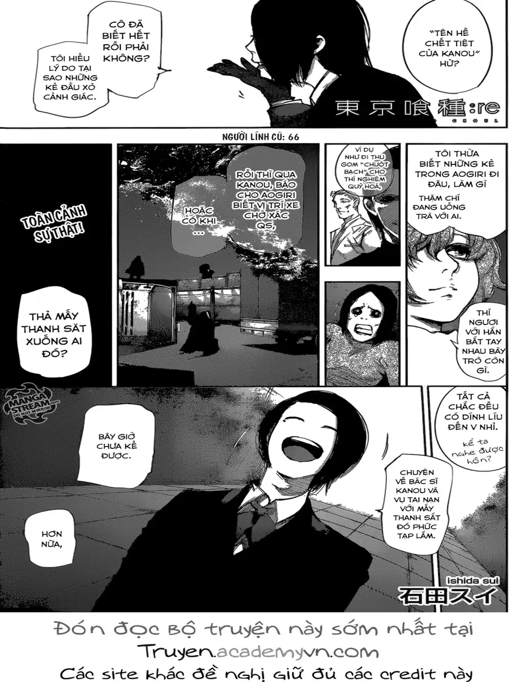 Truyện Tranh Ngạ Quỷ Tokyo - Tokyo Ghoul: Re trang 2