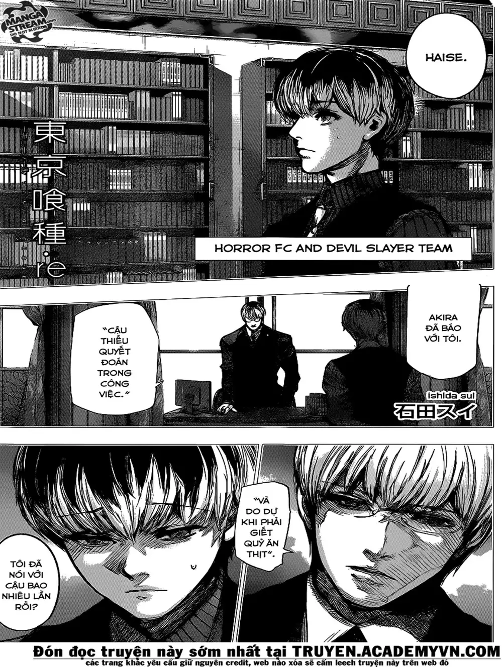 Truyện Tranh Ngạ Quỷ Tokyo - Tokyo Ghoul: Re trang 2