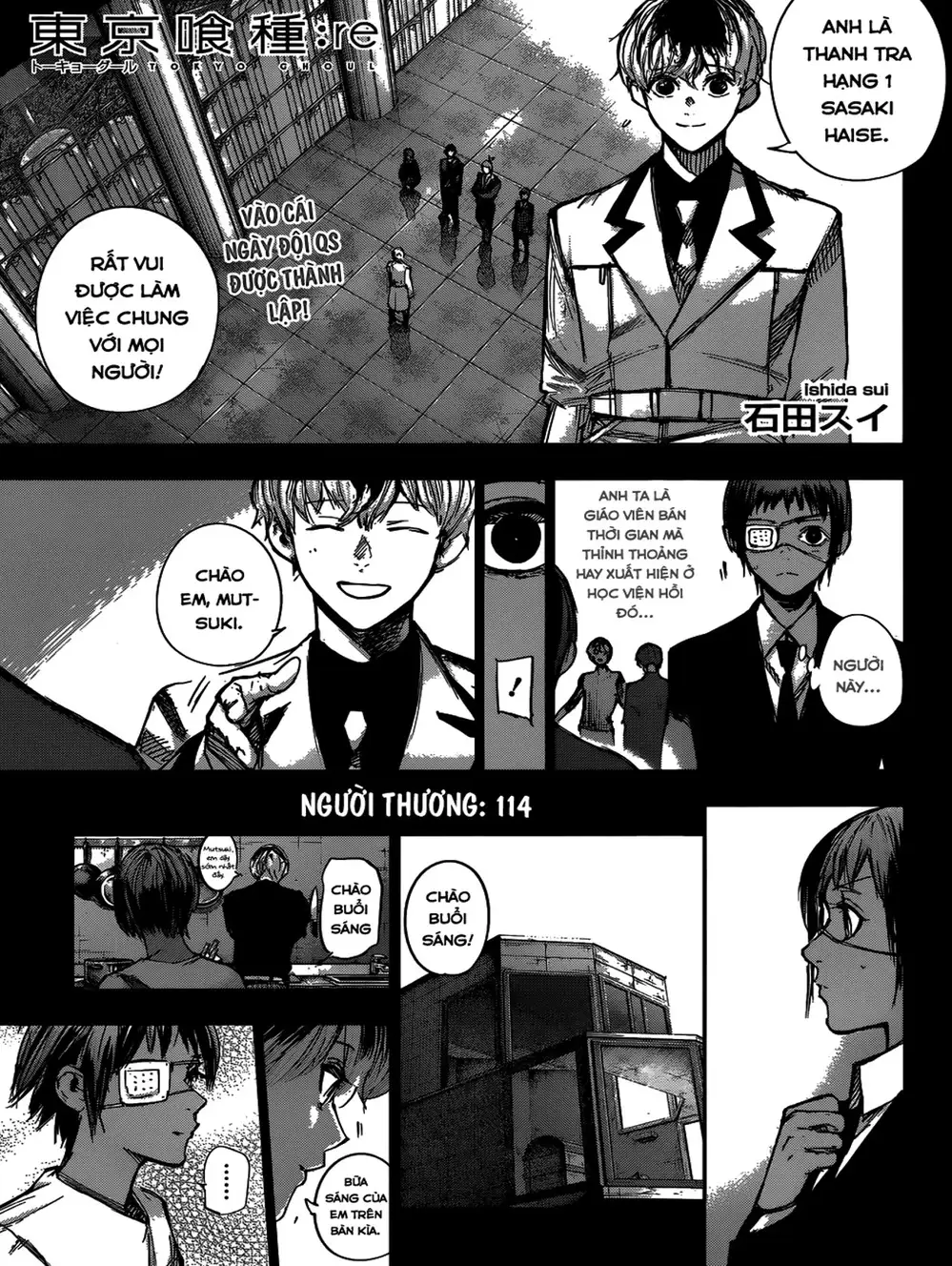 Truyện Tranh Ngạ Quỷ Tokyo - Tokyo Ghoul: Re trang 2