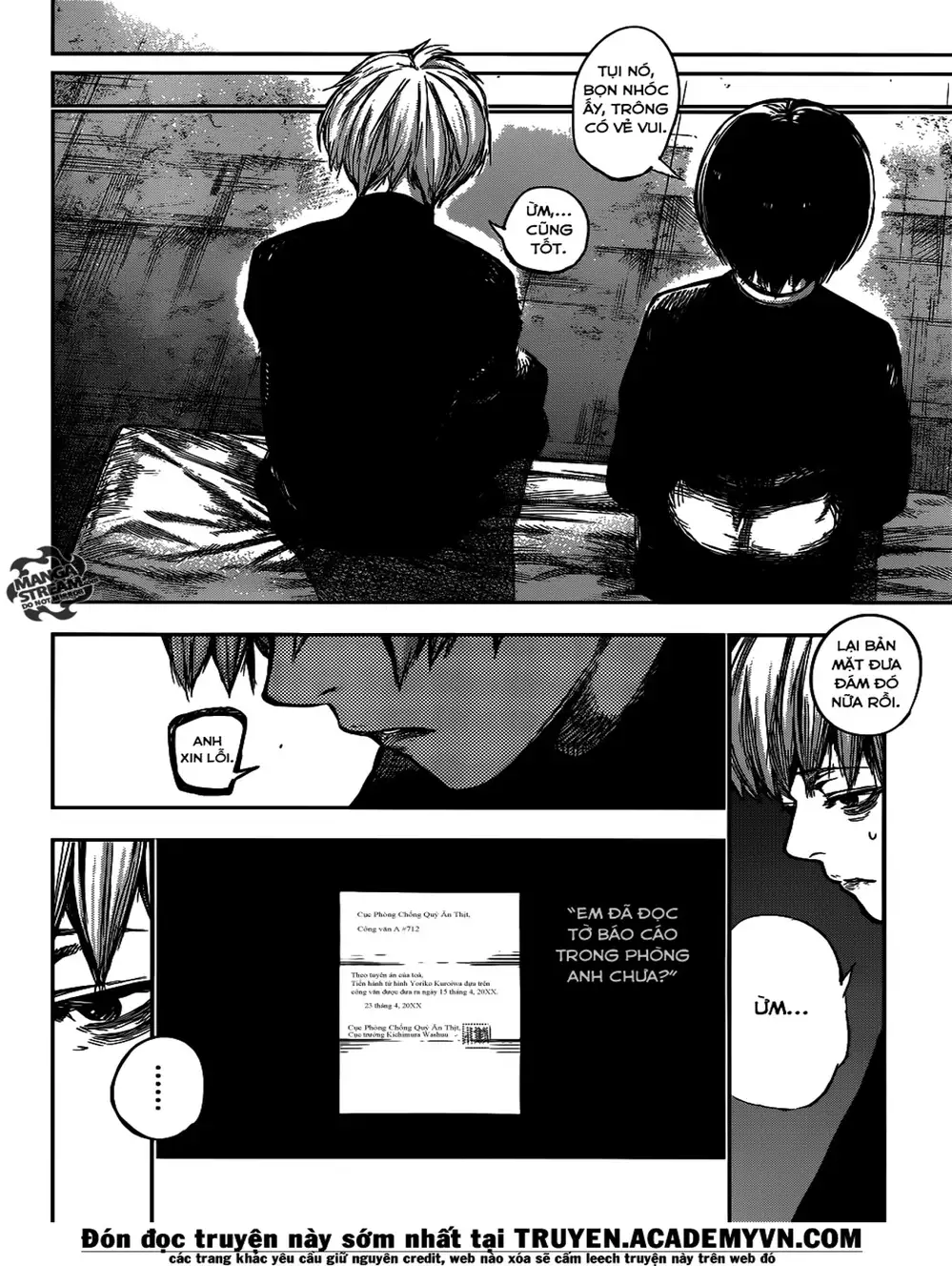 Truyện Tranh Ngạ Quỷ Tokyo - Tokyo Ghoul: Re trang 2