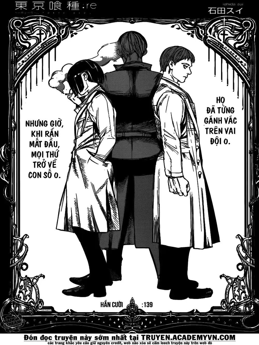 Truyện Tranh Ngạ Quỷ Tokyo - Tokyo Ghoul: Re trang 2