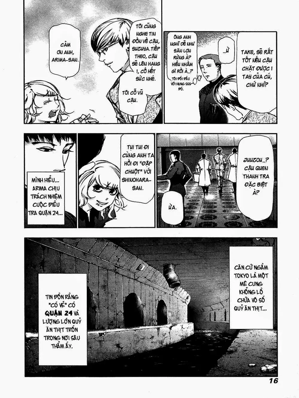 Truyện Tranh Ngạ Quỷ Tokyo - Tokyo Ghoul trang 2