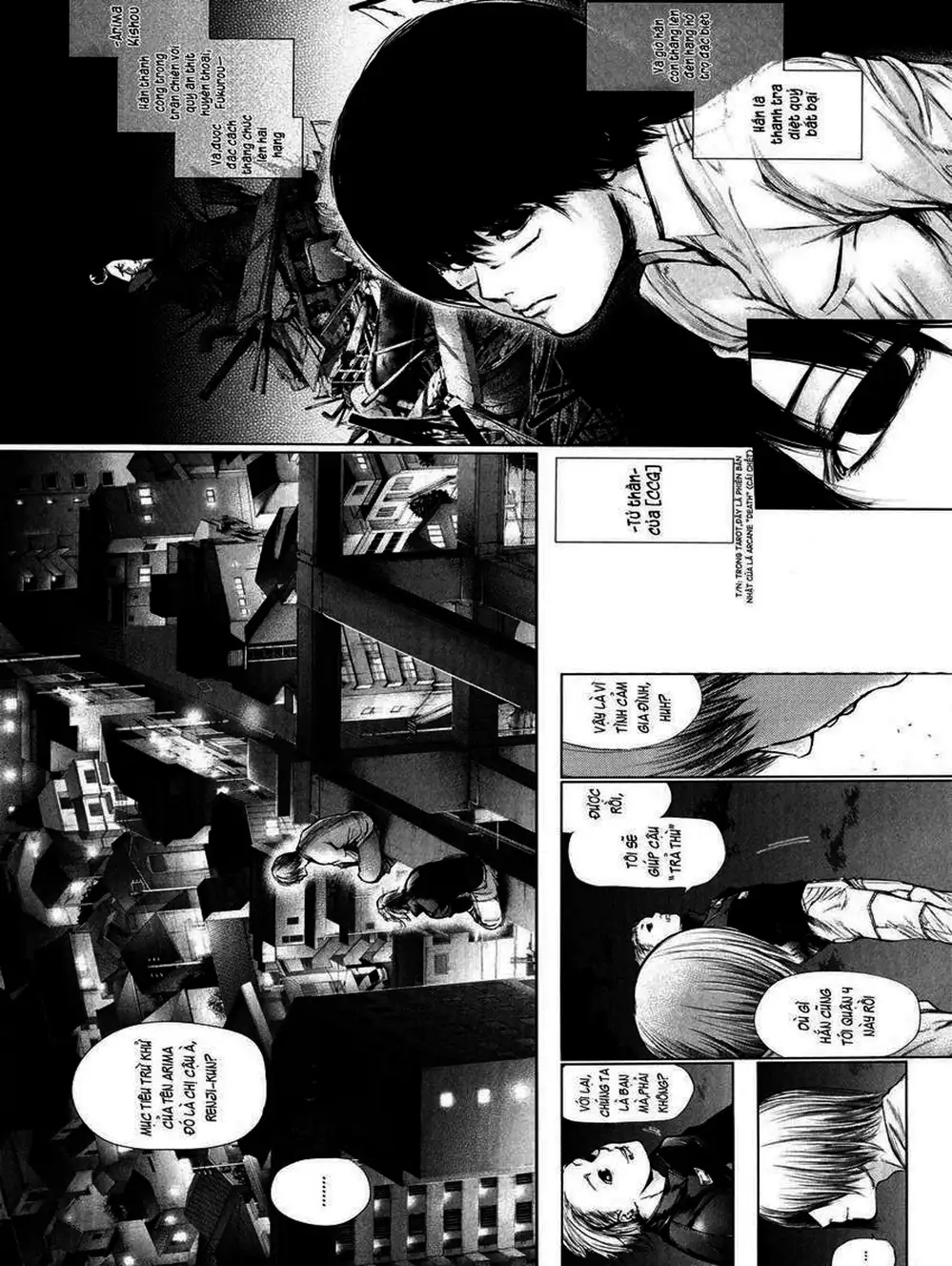 Truyện Tranh Ngạ Quỷ Tokyo - Tokyo Ghoul trang 2