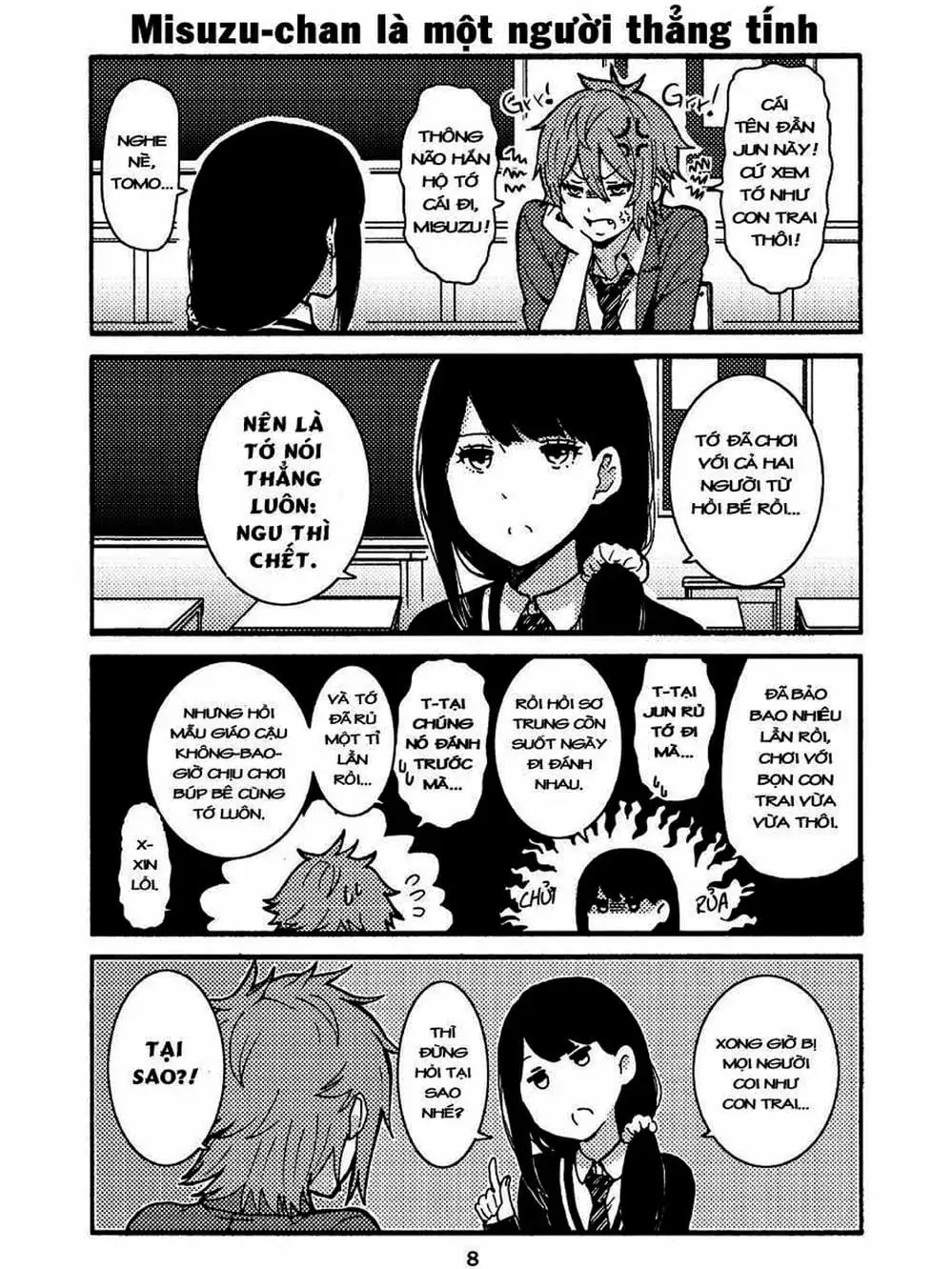 Truyện Tranh Tomo-Chan Là Một Cô Gái! trang 3