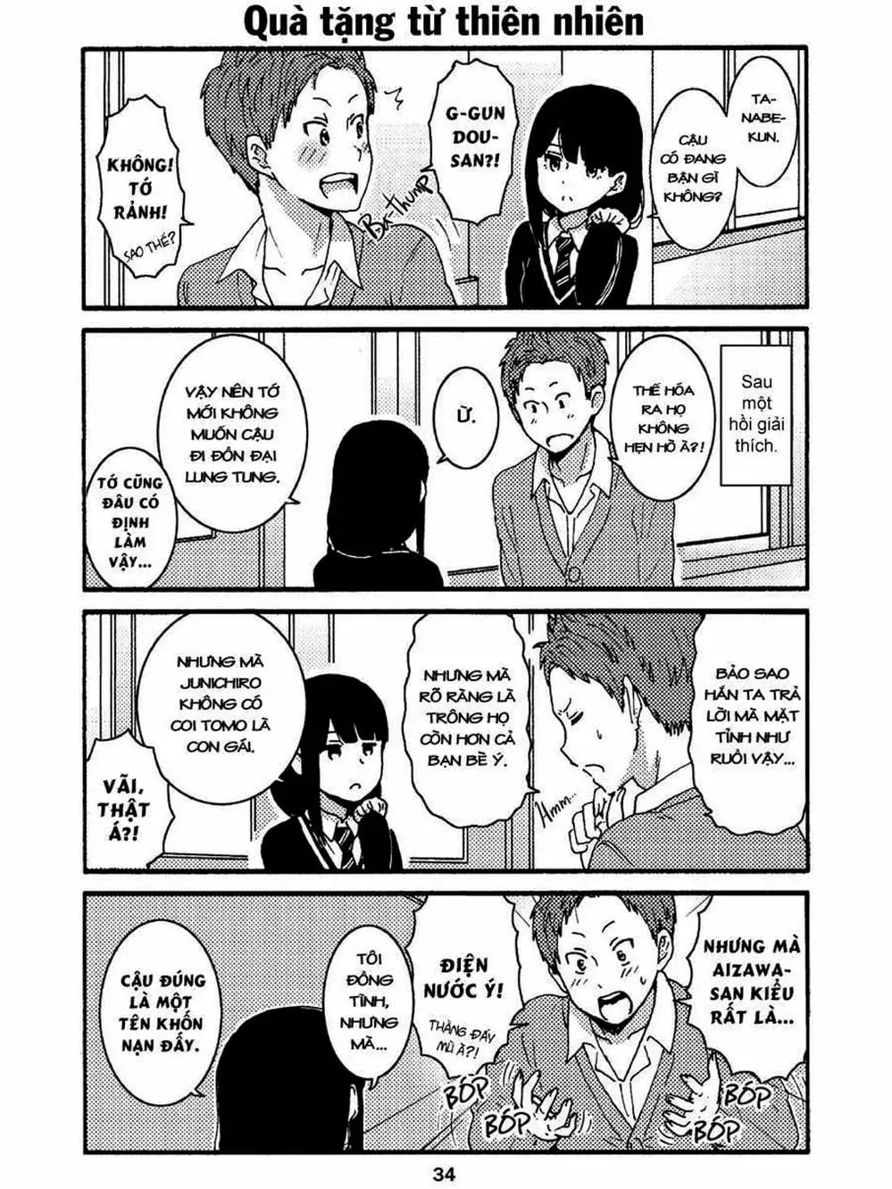 Truyện Tranh Tomo-Chan Là Một Cô Gái! trang 3