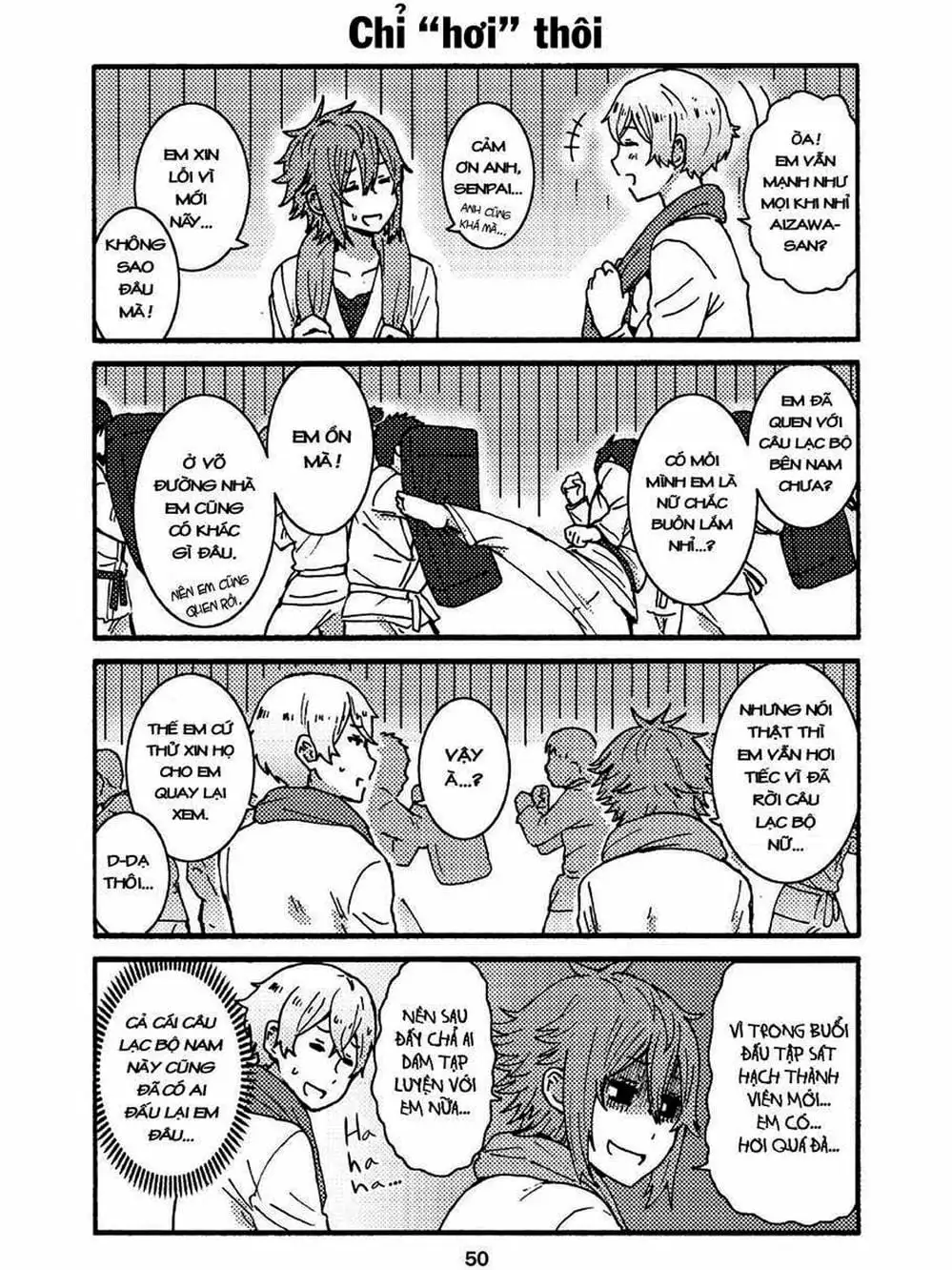 Truyện Tranh Tomo-Chan Là Một Cô Gái! trang 3