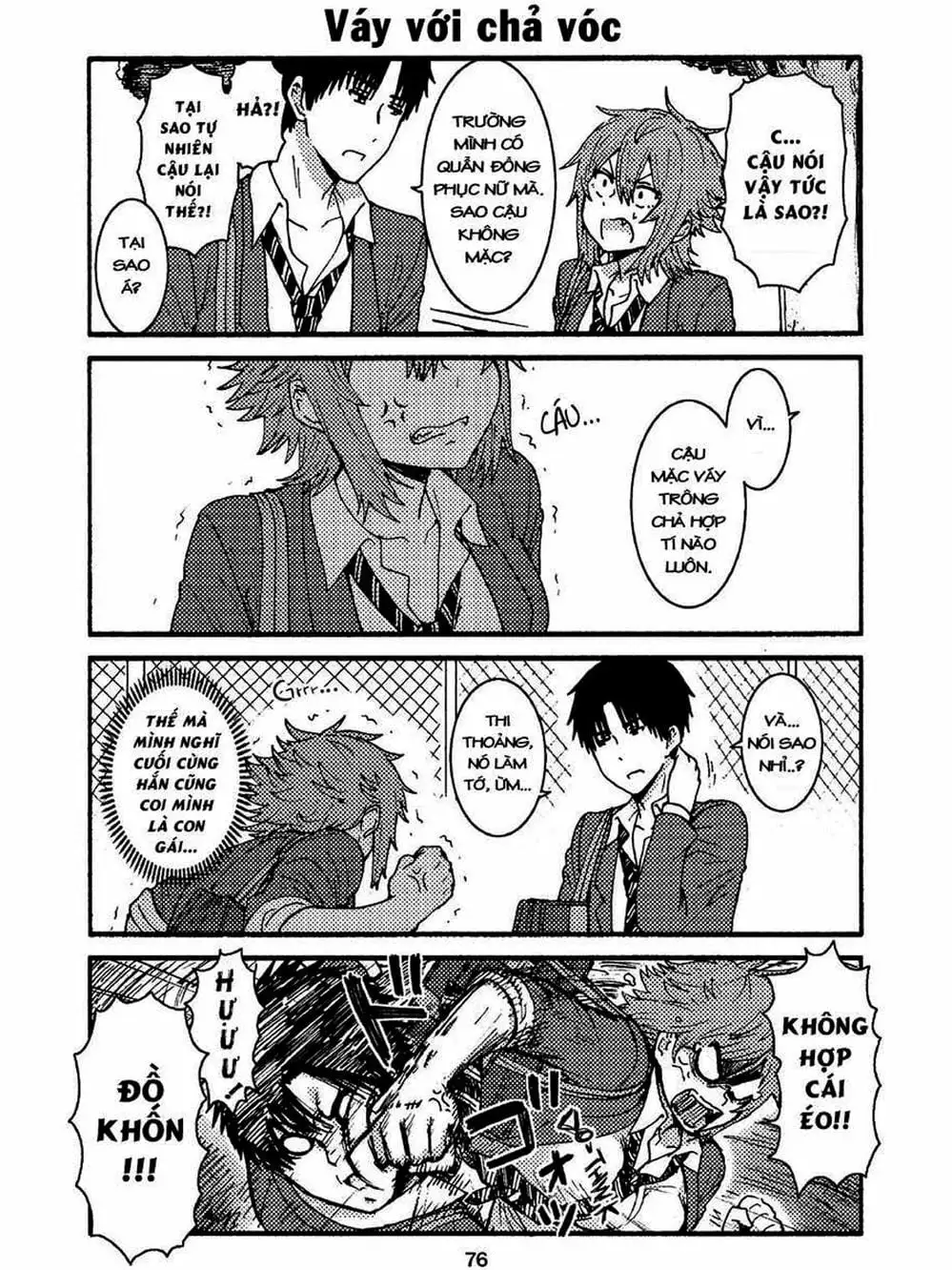 Truyện Tranh Tomo-Chan Là Một Cô Gái! trang 3