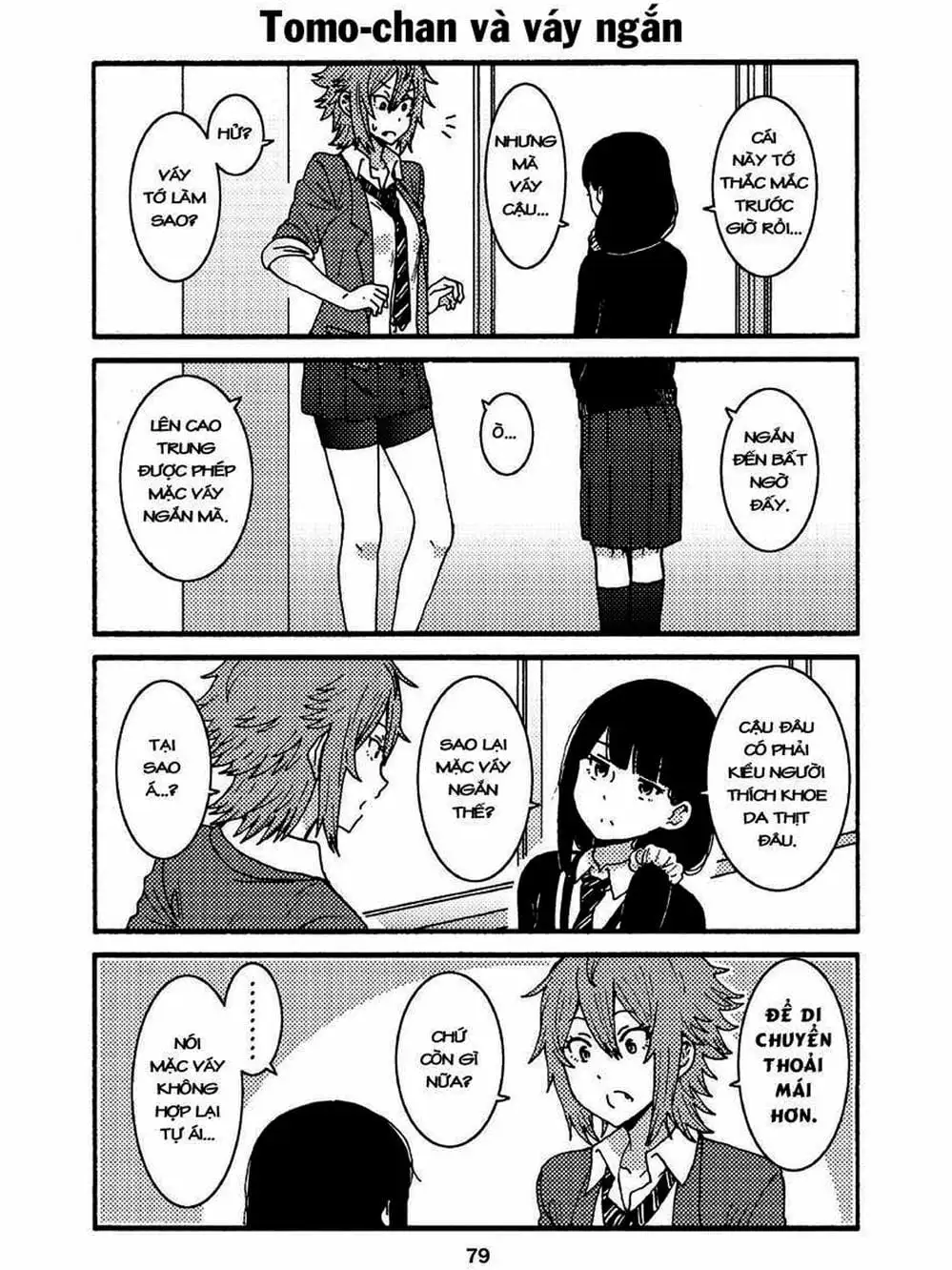 Truyện Tranh Tomo-Chan Là Một Cô Gái! trang 3
