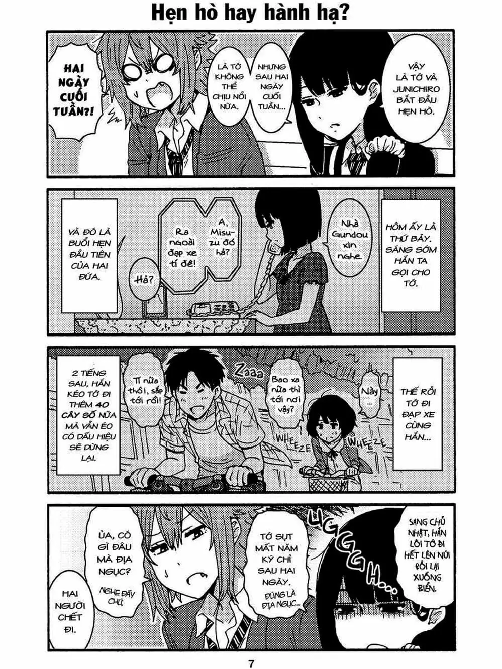 Truyện Tranh Tomo-Chan Là Một Cô Gái! trang 3