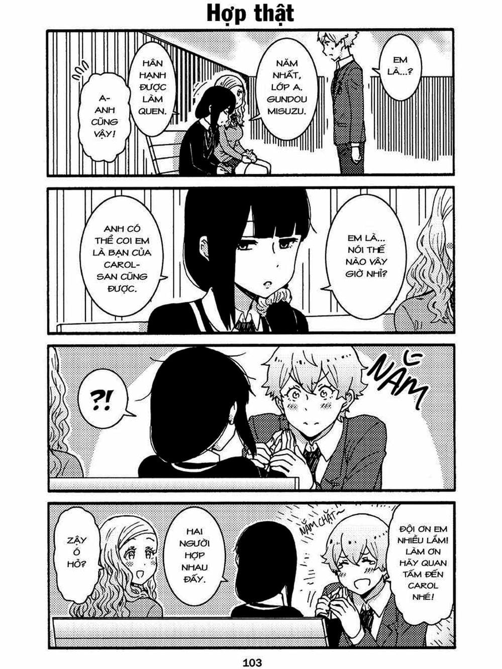 Truyện Tranh Tomo-Chan Là Một Cô Gái! trang 3