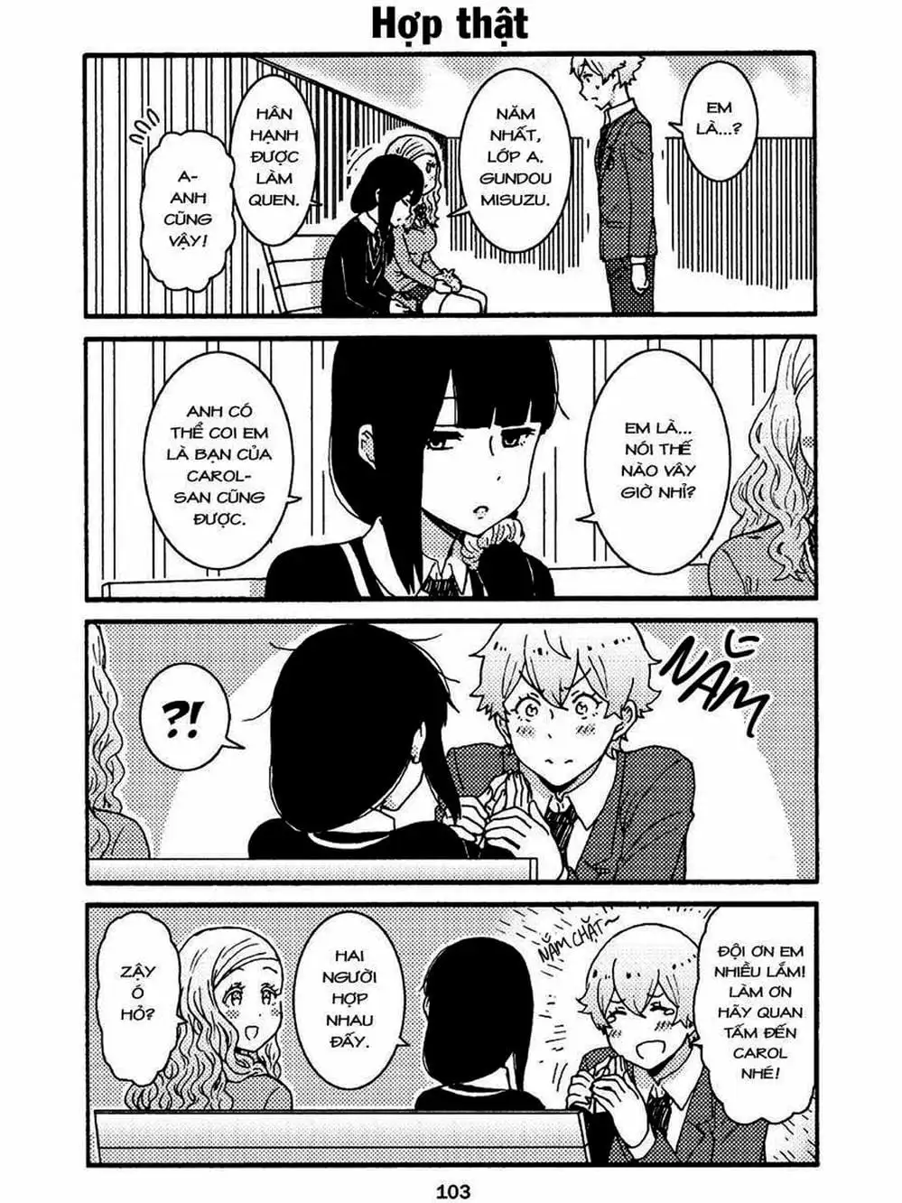 Truyện Tranh Tomo-Chan Là Một Cô Gái! trang 3