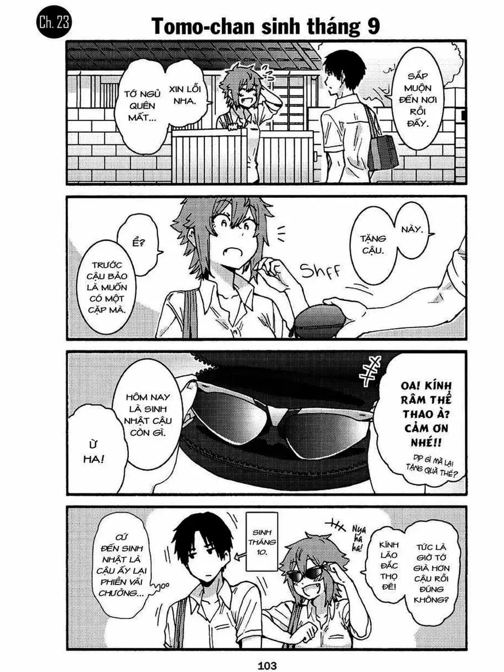 Truyện Tranh Tomo-Chan Là Một Cô Gái! trang 3