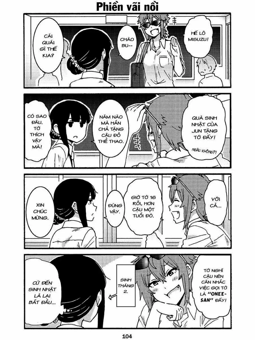 Truyện Tranh Tomo-Chan Là Một Cô Gái! trang 3