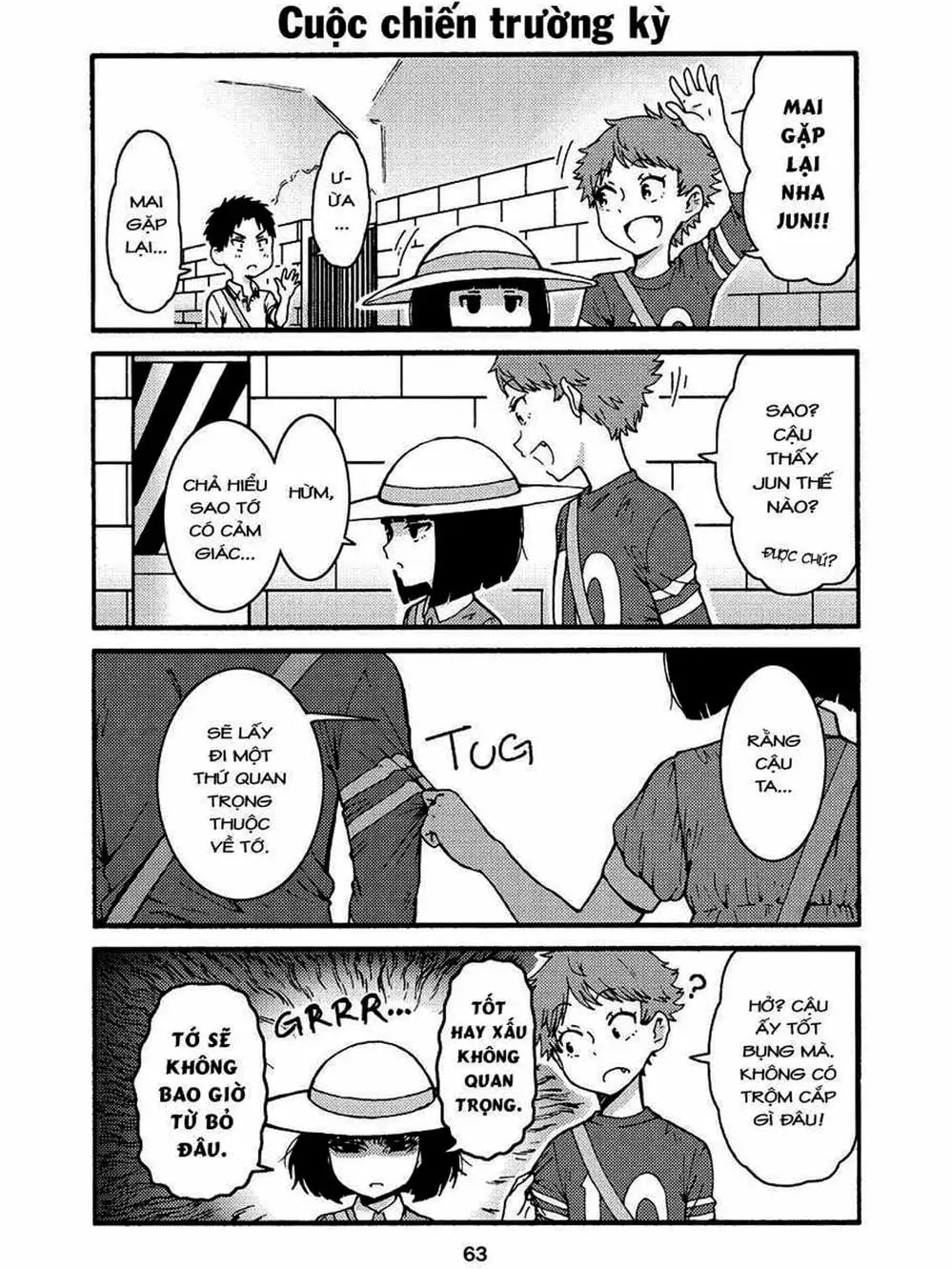 Truyện Tranh Tomo-Chan Là Một Cô Gái! trang 3