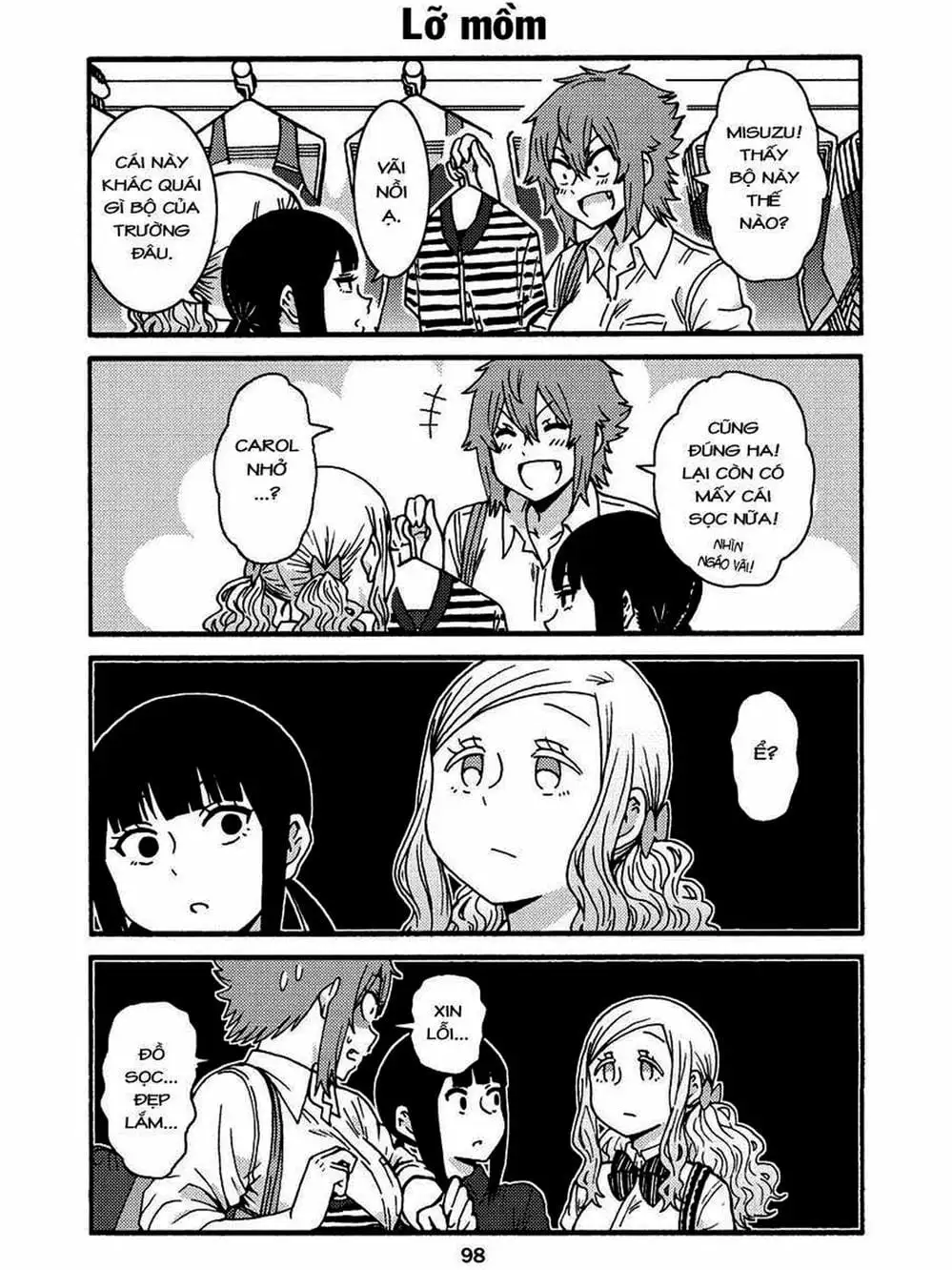 Truyện Tranh Tomo-Chan Là Một Cô Gái! trang 3