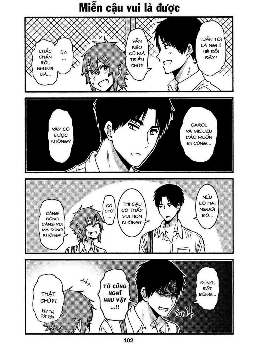 Truyện Tranh Tomo-Chan Là Một Cô Gái! trang 3