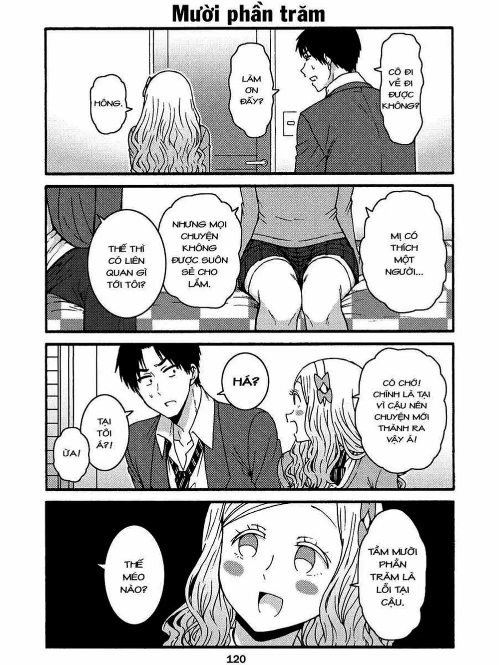 Truyện Tranh Tomo-Chan Là Một Cô Gái! trang 3