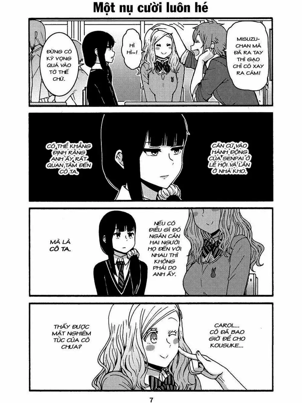 Truyện Tranh Tomo-Chan Là Một Cô Gái! trang 3